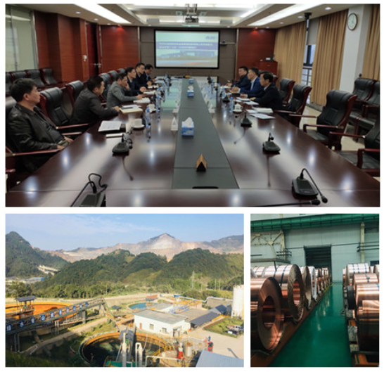 院長占壽罡赴江銅、瑞林、大冶考察